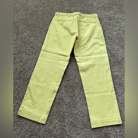 Ralph Lauren Sport Yellow Khaki Pants Size 4 - Picture 2 of 4
